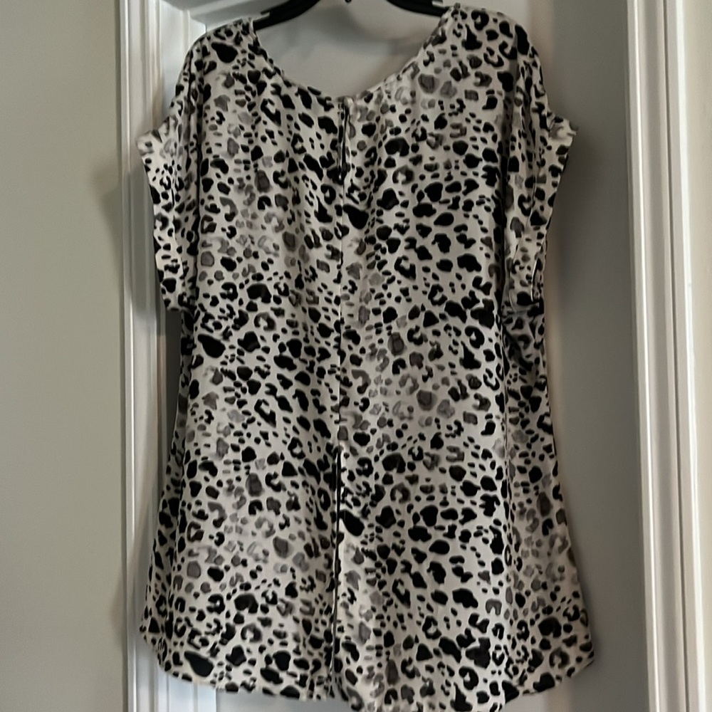 Lane Bryant Animal print blouse 14/16